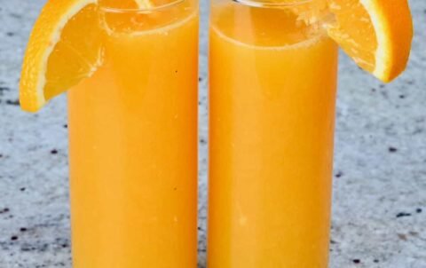 Fresh Orange-Juice Popadoms Indian