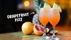 Grapefruit-fizz Popadoms Indian Restaurant